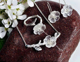 Flower in the Rain Jewelry Set Jewelry Set - FaunaFloral