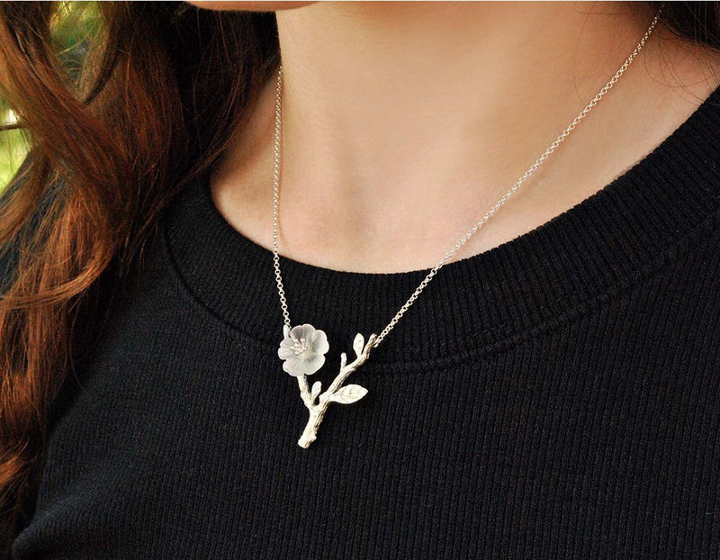 Flower in the Rain Necklace Necklace - FaunaFloral