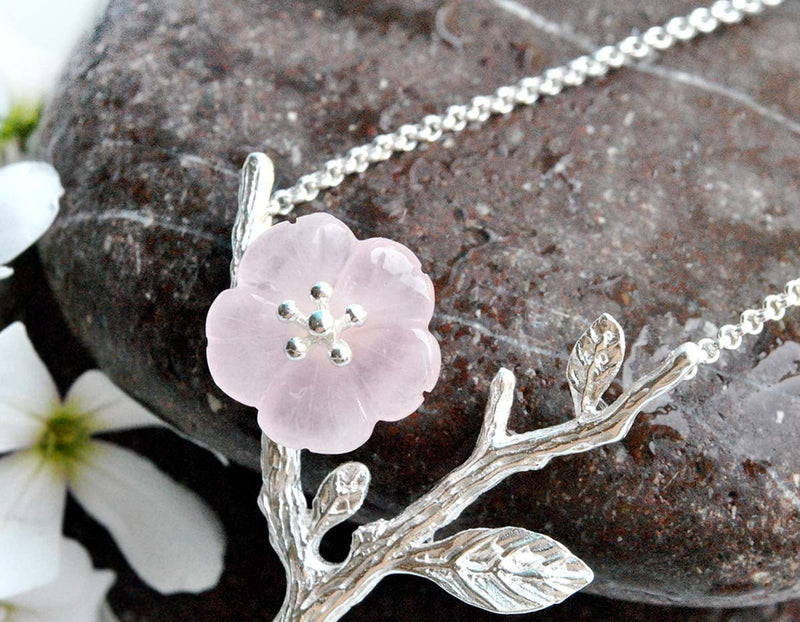 Flower in the Rain Necklace Necklace - FaunaFloral