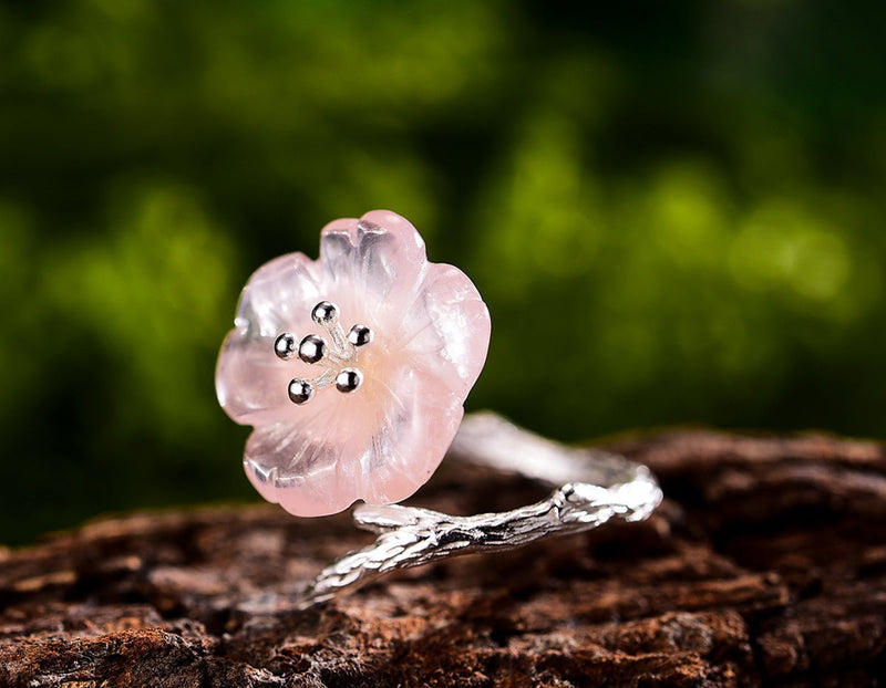 Flower In the Rain Ring Ring - FaunaFloral