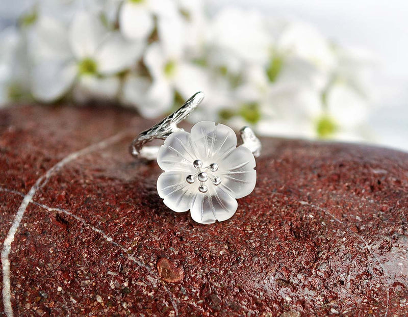 Flower In the Rain Ring Ring - FaunaFloral