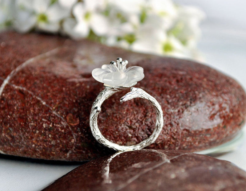 Flower In the Rain Ring Ring - FaunaFloral