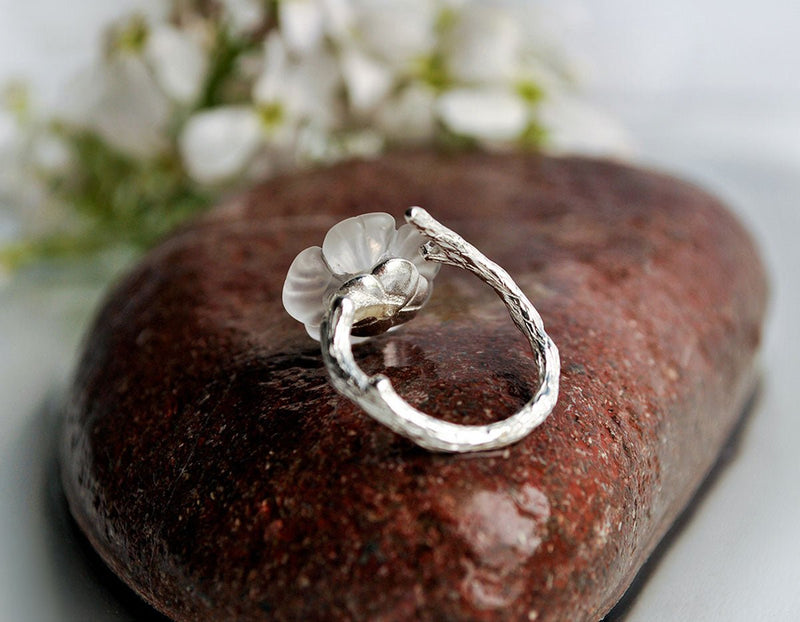 Flower In the Rain Ring Ring - FaunaFloral