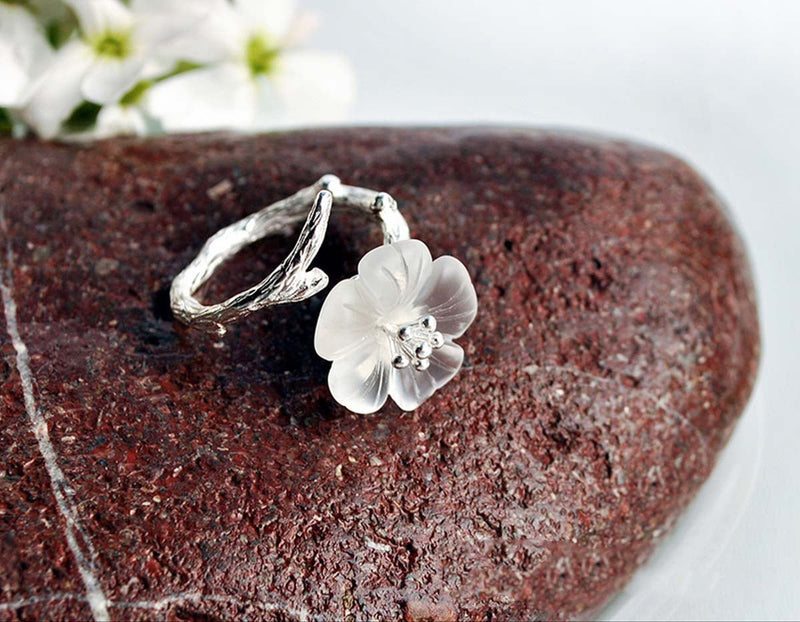 Flower In the Rain Ring Ring - FaunaFloral