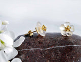 Flower in the Rain Stud Earring - FaunaFloral