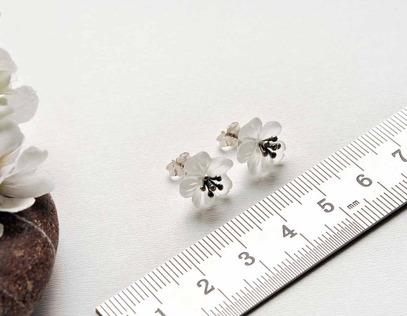 Flower in the Rain Stud Earring - FaunaFloral