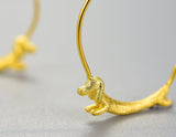 Flying Dachshund Earring Earring - FaunaFloral