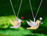 Flying Pigeon Pendant Pendant - FaunaFloral