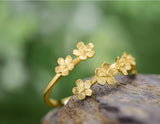 Forget - me - not Flower Ring Ring - FaunaFloral