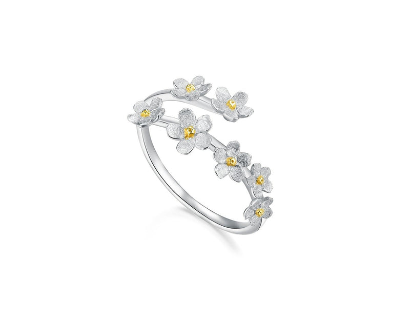 Forget - me - not Flower Ring Ring - FaunaFloral