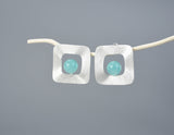 Freeform Square Stud Earring Earring - FaunaFloral