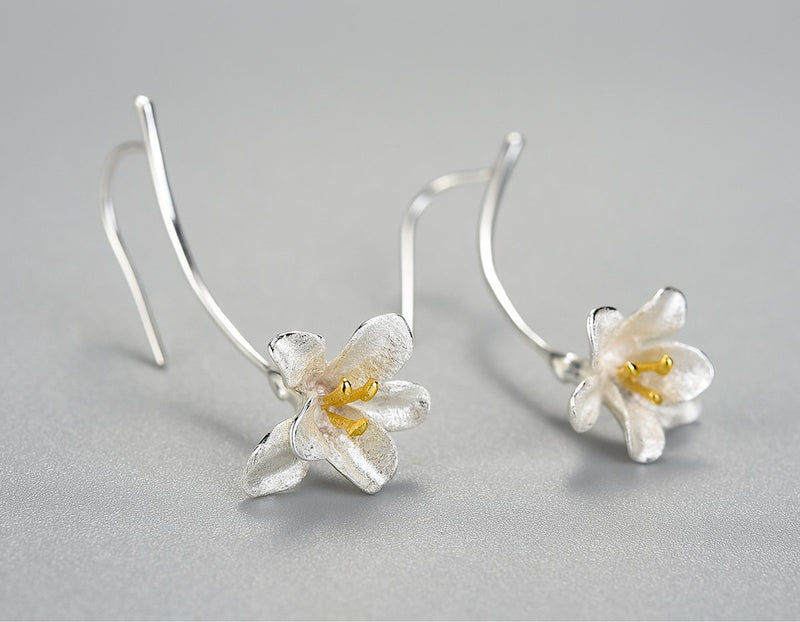 Freesia Flower Earring Earring - FaunaFloral