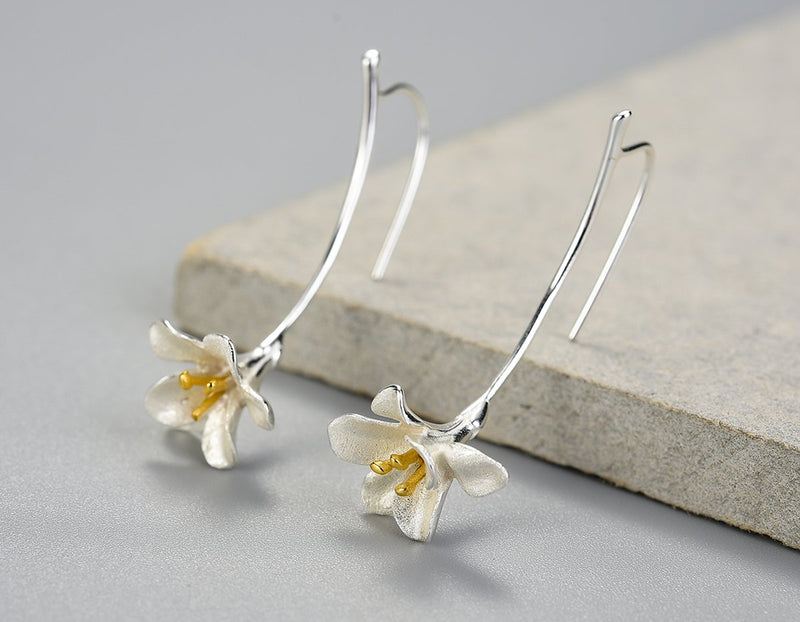 Freesia Flower Earring Earring - FaunaFloral