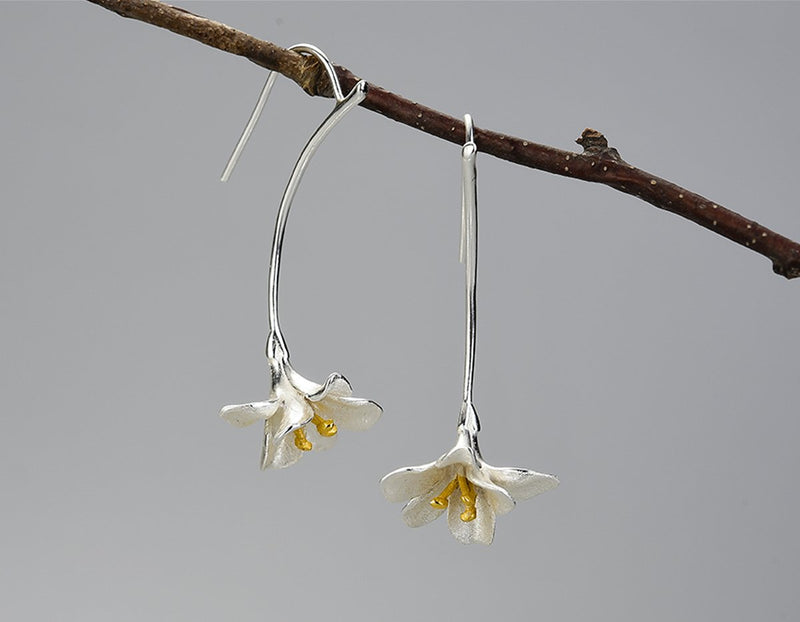 Freesia Flower Earring Earring - FaunaFloral