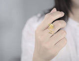 Freesia Flower Ring Ring - FaunaFloral