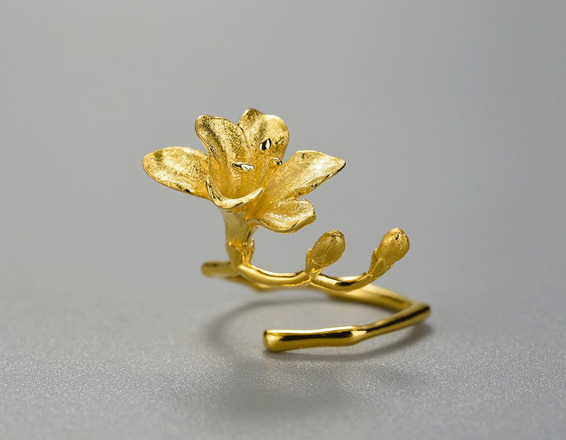 Freesia Flower Ring Ring - FaunaFloral