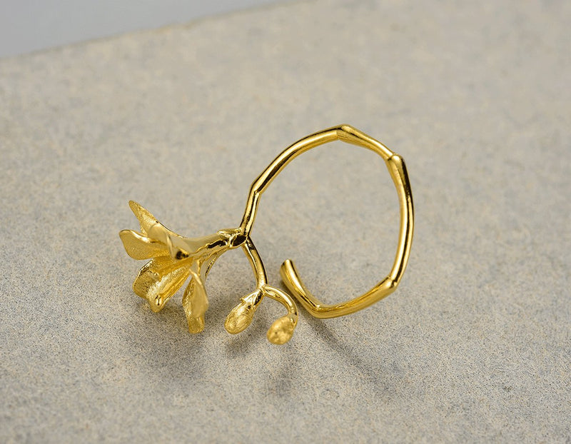 Freesia Flower Ring Ring - FaunaFloral