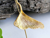 Gingko Leaf Earring Earring - FaunaFloral