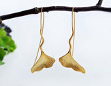 Gingko Leaf Earring Earring - FaunaFloral