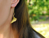 Gingko Leaf Earring Earring - FaunaFloral