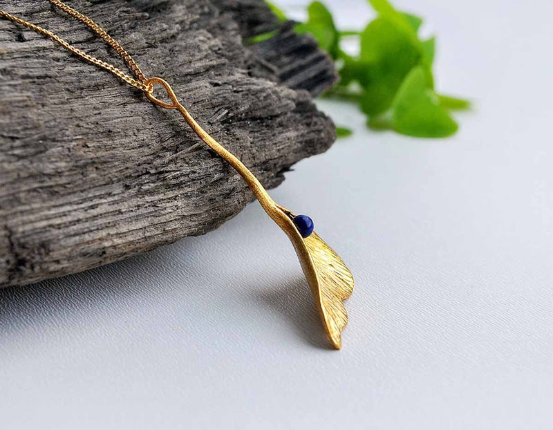 Gingko Leaf Pendant Pendant - FaunaFloral