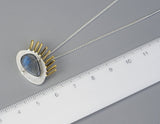 Golden Eyelashes Pendant Pendant - FaunaFloral