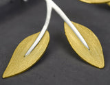 Golden Leaves Earring Earring - FaunaFloral