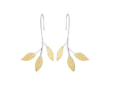 Golden Leaves Earring Earring - FaunaFloral