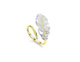 Goose Feather Ring Ring - FaunaFloral