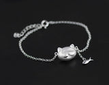 Greedy Cat and Fish Bracelet Bracelet - FaunaFloral