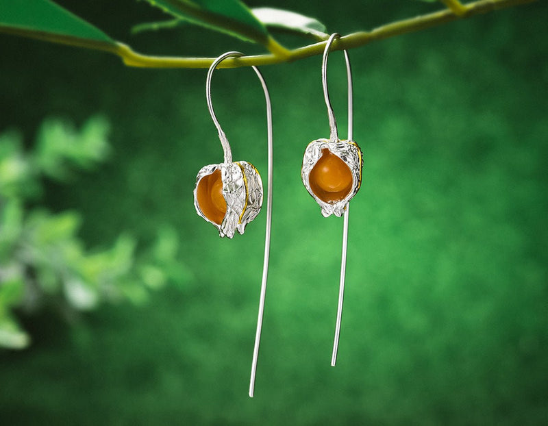 Groundcherries Earring Earring - FaunaFloral