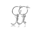 Hanging Cat Earring Earring - FaunaFloral