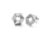 Hexagon Stud Earring Earring - FaunaFloral