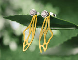 Hollow Butterfly Wings Earring Earring - FaunaFloral