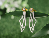 Hollow Butterfly Wings Earring Earring - FaunaFloral