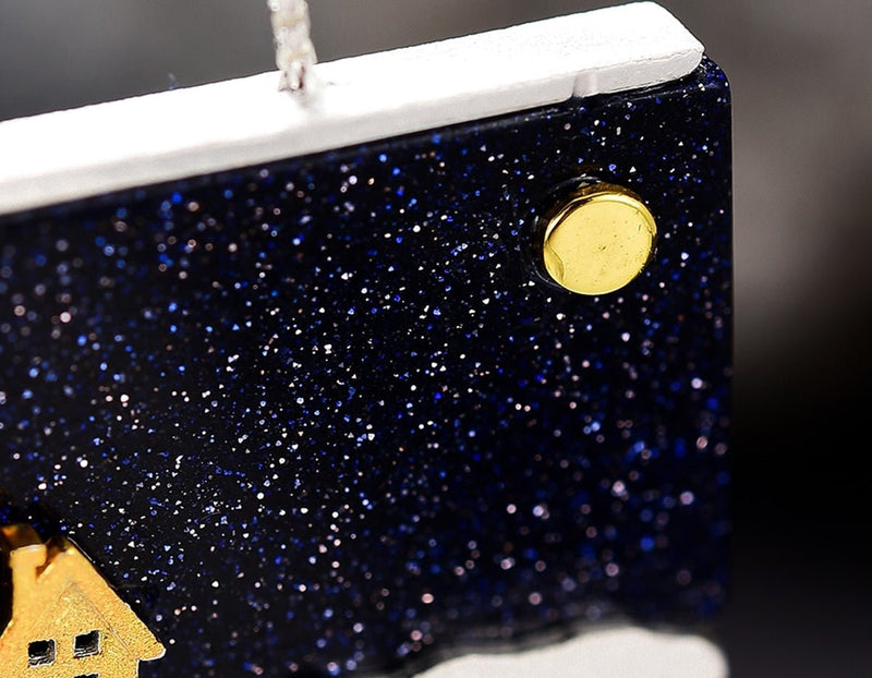 Home on a Starry Night Earring - FaunaFloral