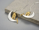 Home on the Moon Earring Earring - FaunaFloral