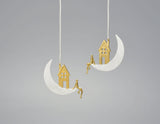 Home on the Moon Earring Earring - FaunaFloral