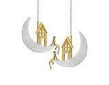 Home on the Moon Earring Earring - FaunaFloral