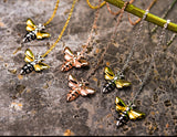 Honeybee Dangle Earring Earring - FaunaFloral