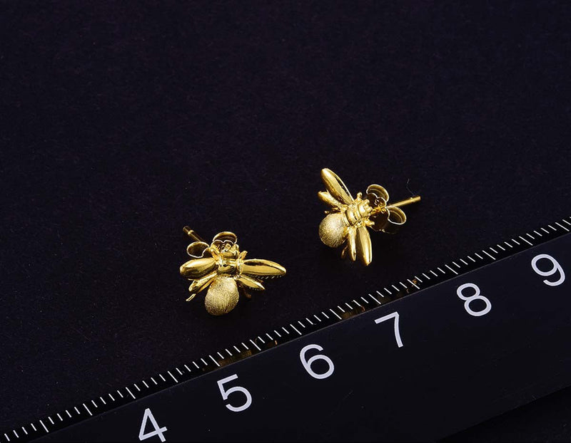 Honeybee Earring Stud Earring - FaunaFloral