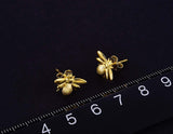 Honeybee Earring Stud Earring - FaunaFloral