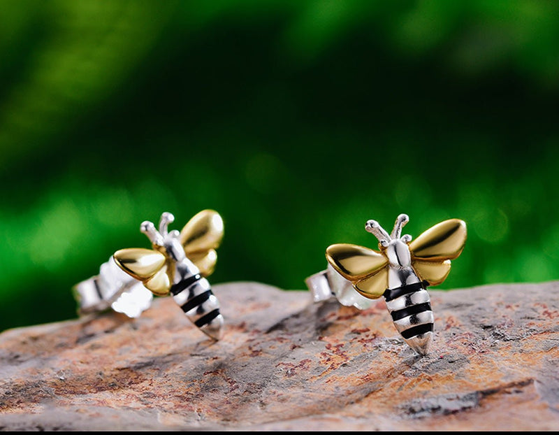 Honeybee Earrings Earring - FaunaFloral