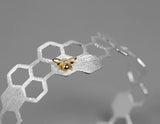 Honeycomb Bangle Bangle - FaunaFloral