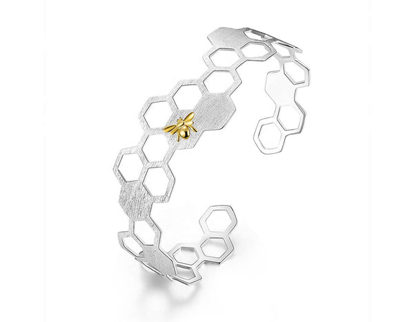 Honeycomb Bangle Bangle - FaunaFloral