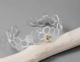 Honeycomb Bangle Bangle - FaunaFloral