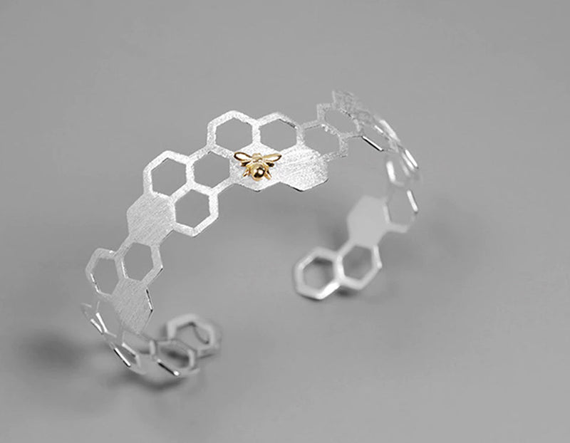 Honeycomb Bangle Bangle - FaunaFloral