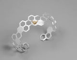 Honeycomb Bangle Bangle - FaunaFloral