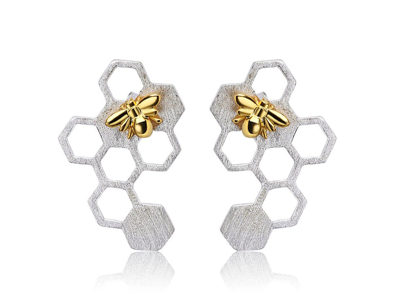 Honeycomb Earring Earring - FaunaFloral