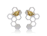 Honeycomb Earring Earring - FaunaFloral